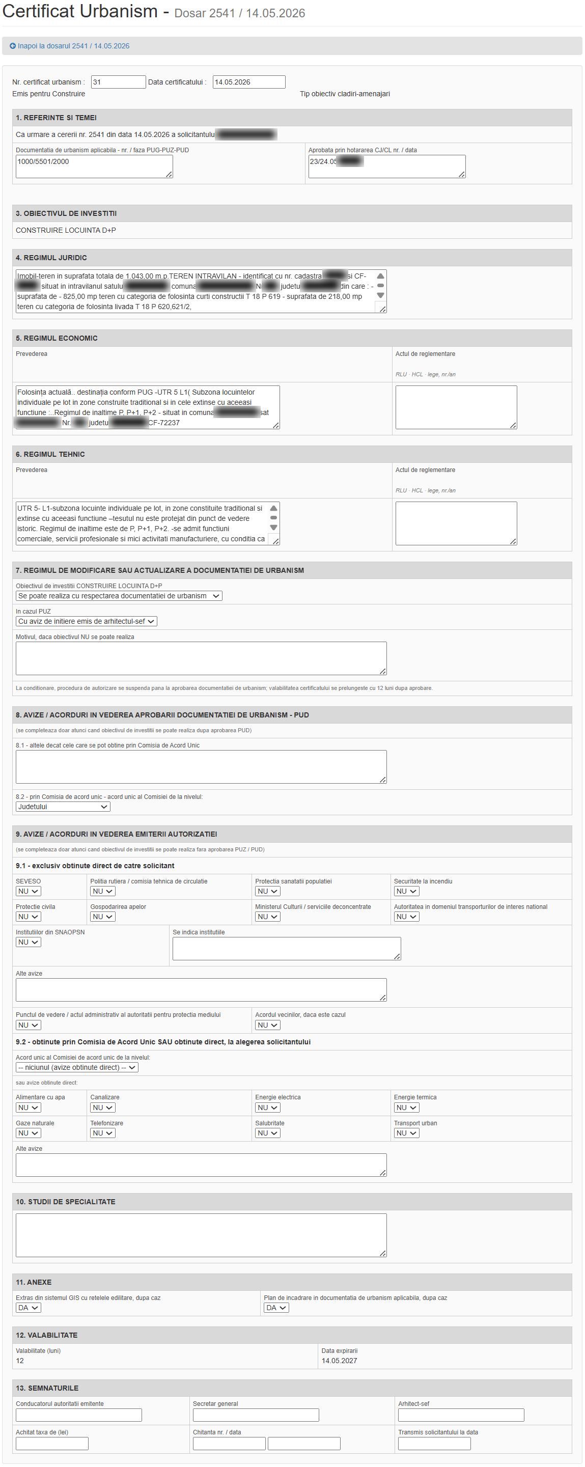 Certificat Urbanism F_CU_07